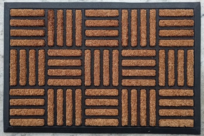 COCO RUBBER BRUSH MATS